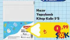 LECTOR HAZIR YAPIŞKANLI KİTAP KABI 5'Lİ